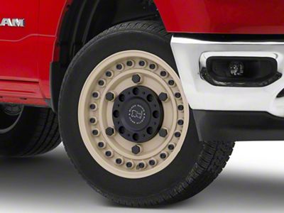 Black Rhino Armory Desert Sand 6-Lug Wheel; 20x9.5; 6mm Offset (19-25 RAM 1500)