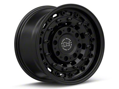 Black Rhino Arsenal Textured Matte Black 5-Lug Wheel; 17x9.5; 0mm Offset (02-08 RAM 1500, Excluding Mega Cab)