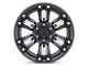Black Rhino Asagai Matte Black and Machined with Stainless Bolts 5-Lug Wheel; 20x9.5; 2mm Offset (02-08 RAM 1500, Excluding Mega Cab)