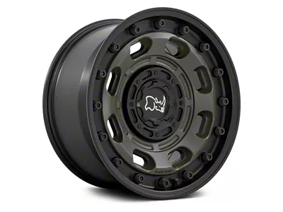 Black Rhino Atlas Olive Drab Green 6-Lug Wheel; 20x10; -18mm Offset (19-25 RAM 1500)