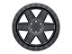 Black Rhino Attica Matte Black 5-Lug Wheel; 17x9; 0mm Offset (09-18 RAM 1500)