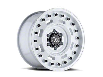 Black Rhino Axle Gloss White 6-Lug Wheel; 18x9.5; -18mm Offset (19-24 RAM 1500)