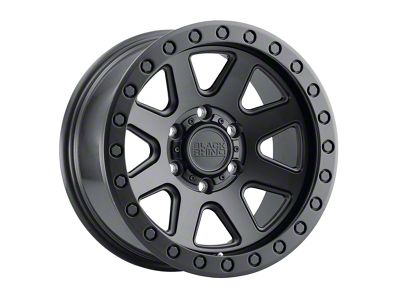Black Rhino Baker Matte Black 6-Lug Wheel; 20x9; 12mm Offset (19-25 RAM 1500)
