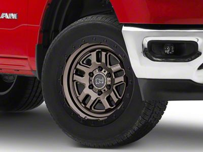 Black Rhino Barstow Matte Bronze with Matte Black Lip 6-Lug Wheel; 20x9.5; 12mm Offset (19-25 RAM 1500)