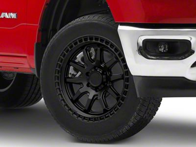 Black Rhino Calico Matte Black 6-Lug Wheel; 20x9; 0mm Offset (19-25 RAM 1500)