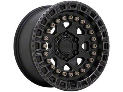 Black Rhino Carbine Matte Black with Machined Tinted Ring and Bronze Bolts 6-Lug Wheel; 20x9; 0mm Offset (19-25 RAM 1500)