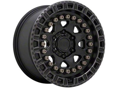 Black Rhino Carbine Matte Black with Machined Tinted Ring and Bronze Bolts 6-Lug Wheel; 20x9; 0mm Offset (19-24 RAM 1500)