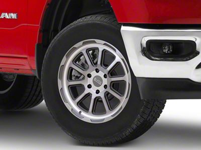 Black Rhino Chase Brushed Gunmetal 6-Lug Wheel; 18x9.5; -18mm Offset (19-25 RAM 1500)