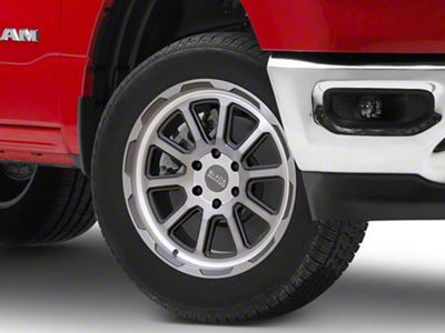 Black Rhino Chase Brushed Gunmetal 6-Lug Wheel; 20x9.5; -18mm Offset (19-25 RAM 1500)