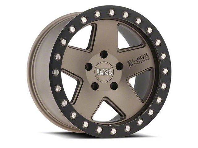 Black Rhino Crawler Matte Bronze 6-Lug Wheel; 20x9.5; -18mm Offset (19-24 RAM 1500)