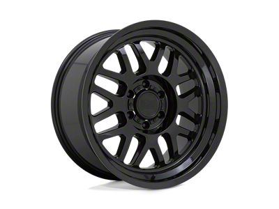 Black Rhino Delta Gloss Black 5-Lug Wheel; 18x9.5; 2mm Offset (02-08 RAM 1500, Excluding Mega Cab)