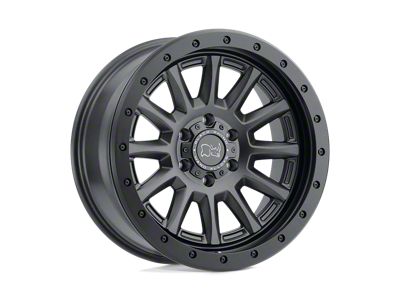 Black Rhino Dugger Gun Black 6-Lug Wheel; 18x8.5; 0mm Offset (19-25 RAM 1500)