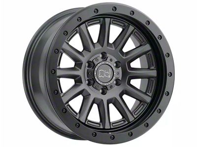 Black Rhino Dugger Gunblack 6-Lug Wheel; 20x9; -18mm Offset (19-25 RAM 1500)