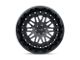 Black Rhino Fury Gloss Black 5-Lug Wheel; 18x9.5; 0mm Offset (02-08 RAM 1500, Excluding Mega Cab)