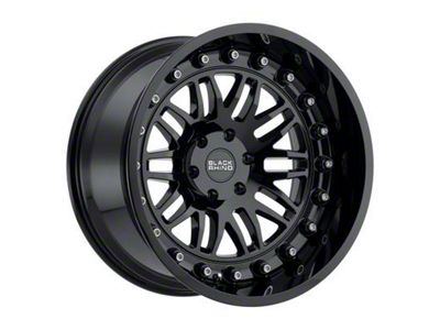 Black Rhino Fury Gloss Black 6-Lug Wheel; 20x11.5; -44mm Offset (19-24 RAM 1500)