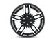 Black Rhino Mesa Matte Black with Machined Face 5-Lug Wheel; 17x8.5; 0mm Offset (02-08 RAM 1500, Excluding Mega Cab)