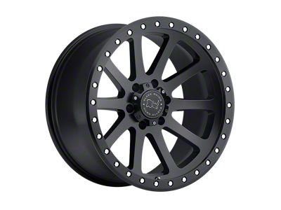 Black Rhino Mint Matte Black 6-Lug Wheel; 20x10; -12mm Offset (19-25 RAM 1500)