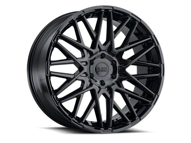 Black Rhino Morocco Gloss Black 6-Lug Wheel; 22x10; 25mm Offset (19-24 RAM 1500)