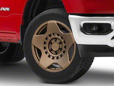 Black Rhino Muzzle Matte Bronze 6-Lug Wheel; 20x9; 12mm Offset (19-24 RAM 1500)