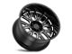 Black Rhino Pismo Gloss Black with Milled Spokes 5-Lug Wheel; 18x9.5; 0mm Offset (02-08 RAM 1500, Excluding Mega Cab)