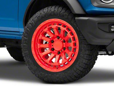 Black Rhino Raid Gloss Red 6-Lug Wheel; 20x9.5; -18mm Offset (19-23 RAM 1500)