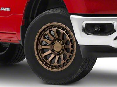 Black Rhino Raid Matte Bronze 6-Lug Wheel; 18x9.5; -18mm Offset (19-25 RAM 1500)