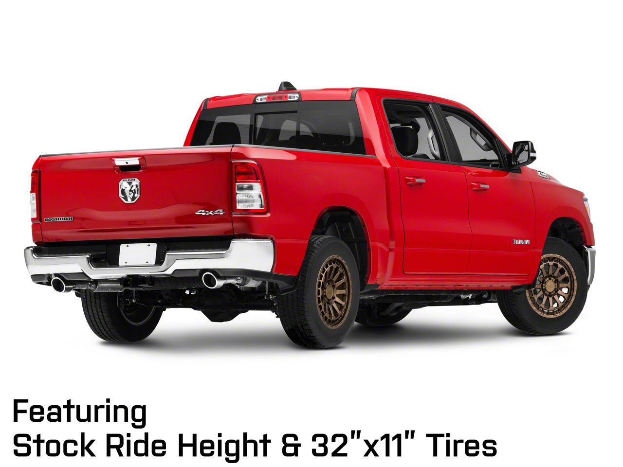 Black Rhino RAM 1500 Raid Matte Bronze 6-Lug Wheel; 18x9.5