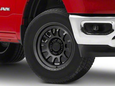 Black Rhino Rapid Matte Brushed Gunmetal 6-Lug Wheel; 18x9.5; -18mm Offset (19-25 RAM 1500)