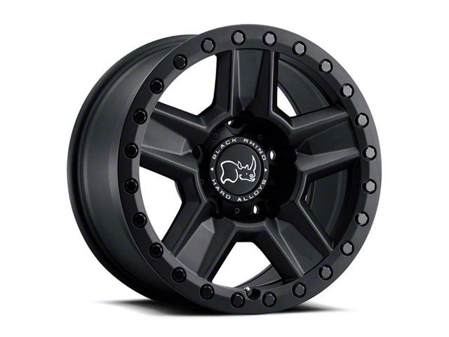 Black Rhino Ravine Matte Black 5-Lug Wheel; 20x9; 0mm Offset (09-18 RAM 1500)