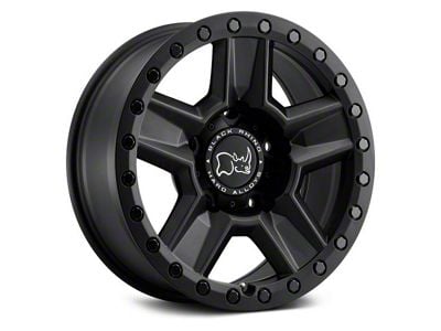 Black Rhino Ravine Matte Black 6-Lug Wheel; 20x9; 40mm Offset (19-25 RAM 1500)