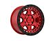 Black Rhino Reno Candy Red 5-Lug Wheel; 17x9; 0mm Offset (09-18 RAM 1500)