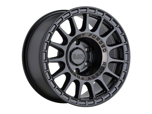 Black Rhino Sandstorm Semi Gloss Black with Machined Dark Tint Ring 6-Lug Wheel; 18x8.5; 0mm Offset (19-24 RAM 1500)