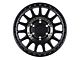 Black Rhino Sandstorm Semi Gloss Black with Machined Dark Tint Ring 6-Lug Wheel; 18x8.5; 0mm Offset (19-24 RAM 1500)