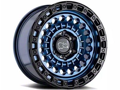 Black Rhino Sentinel Cobalt Blue with Black Ring 6-Lug Wheel; 20x9.5; 12mm Offset (19-24 RAM 1500)