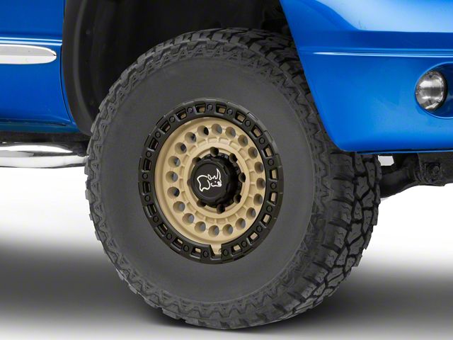 Black Rhino Sentinel Desert Sand 8-Lug Wheel; 17x8.5; -18mm Offset (06-08 RAM 1500 Mega Cab)