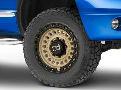 Black Rhino Sentinel Desert Sand 8-Lug Wheel; 20x9.5; 12mm Offset (06-08 RAM 1500 Mega Cab)