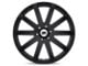Black Rhino Traverse Matte Black 5-Lug Wheel; 20x9; 20mm Offset (02-08 RAM 1500, Excluding Mega Cab)
