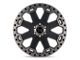 Black Rhino Warlord Matte Black with Machined Dark Tint 5-Lug Wheel; 18x9; 0mm Offset (02-08 RAM 1500, Excluding Mega Cab)