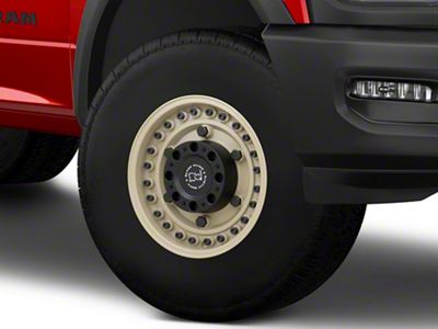 Black Rhino Armory Desert Sand 8-Lug Wheel; 17x9.5; 6mm Offset (19-24 RAM 2500)