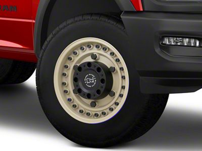 Black Rhino Armory Desert Sand 8-Lug Wheel; 20x9.5; -18mm Offset (19-24 RAM 2500)