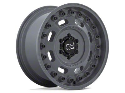 Black Rhino Axle Battleship Gray 8-Lug Wheel; 17x9.5; 6mm Offset (19-24 RAM 2500)