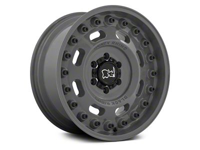 Black Rhino Axle Battleship Gray 8-Lug Wheel; 20x9.5; 6mm Offset (19-24 RAM 2500)