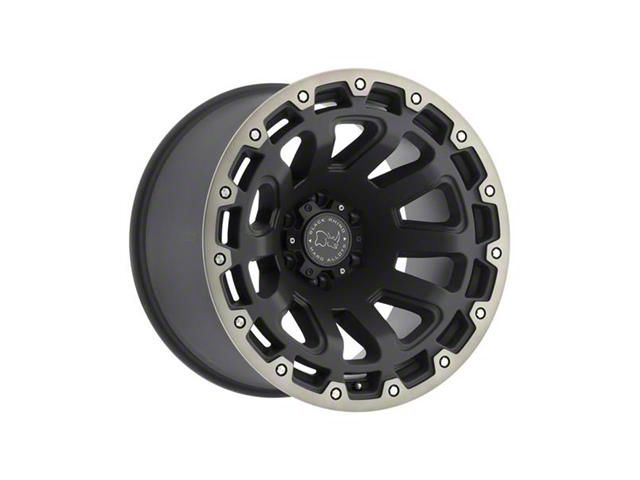 Ram Raz Black Rhino RAM 2500 Razorback Matte Black with Machined Dark Tint Lip ...