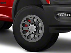 Black Rhino Warlord Matte Gunmetal 8-Lug Wheel; 18x9; 12mm Offset (19-26 RAM 2500)