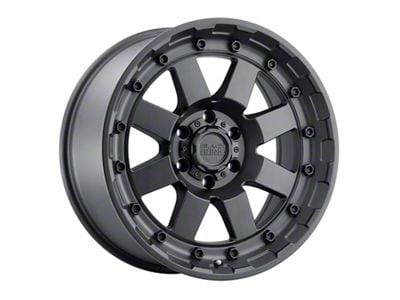 Black Rhino Cleghorn Matte Black 8-Lug Wheel; 20x9; 6mm Offset (19-24 RAM 3500 SRW)