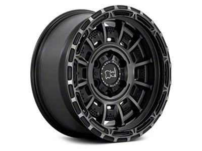 Black Rhino Legion Matte Black Gray Tint 8-Lug Wheel; 20x10; -18mm Offset (19-24 RAM 3500 SRW)