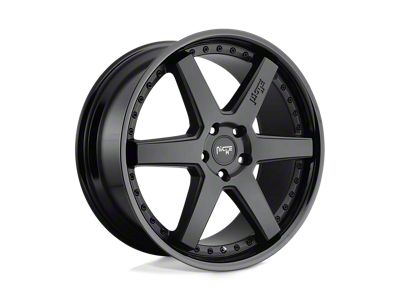 Black Rhino Aliso Gloss Silver with Mirror Cut Face and Lip 6-Lug Wheel; 16x8; -25mm Offset (19-23 Ranger)