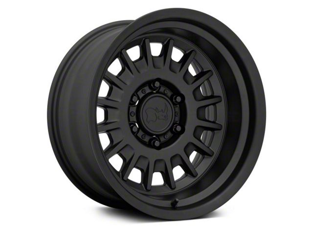 Black Rhino Aliso Matte Black 6-Lug Wheel; 17x9; -38mm Offset (19-23 Ranger)