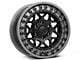 Black Rhino Alpha Matte Black with Gunmetal Lip 6-Lug Wheel; 18x9; 20mm Offset (19-23 Ranger)