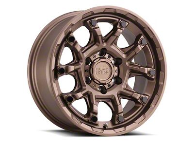 Black Rhino Ark Bronze with Gloss Black Bolt 6-Lug Wheel; 17x8.5; 0mm Offset (19-23 Ranger)